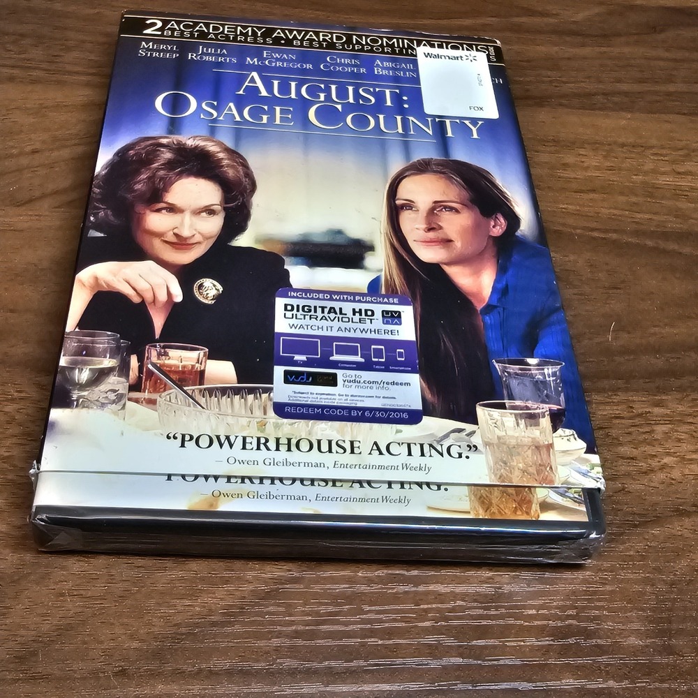 August: Osage County DVD‎ with Digital HD Code. Brand New Sealed